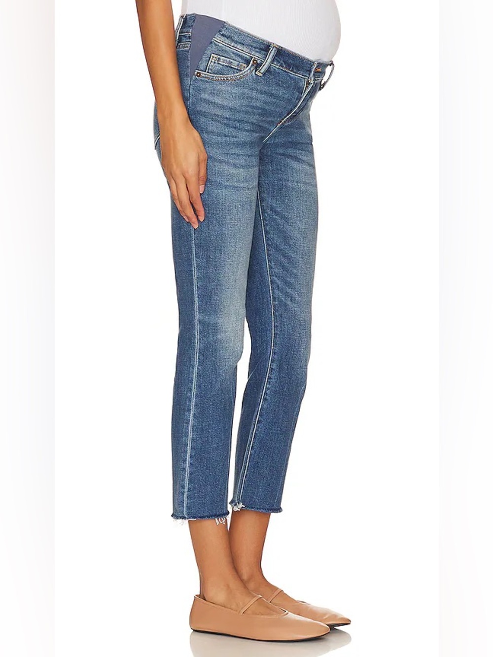 HATCH collection “the crop” maternity jean